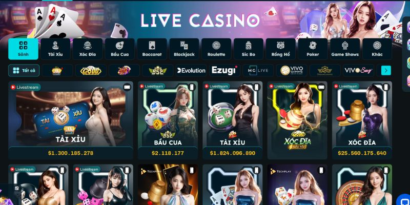 Top những sảnh game hàng đầu có mặt tại Say88